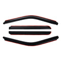 4pcs In Channel Style Sun Rain Window Visors Visor For 194975
