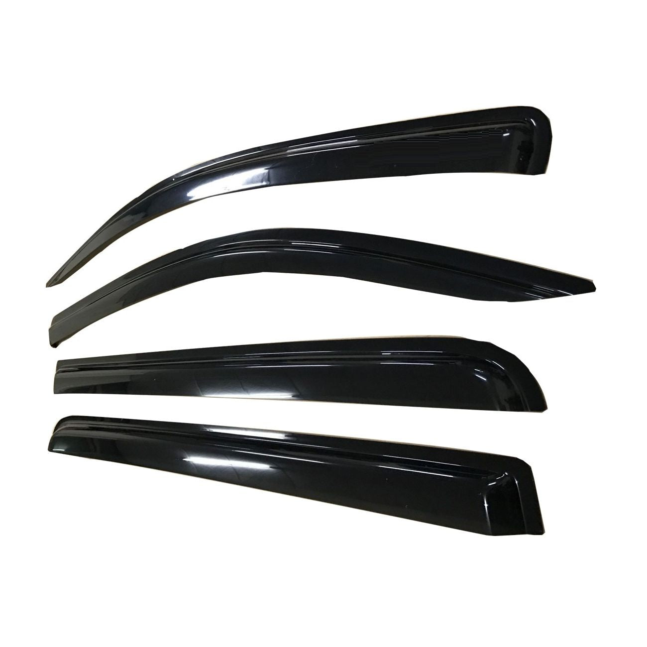 4pcs Out Channel Style Sun Rain Window Visors Visor For 94309