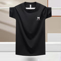 Ice Silk Mens Short-sleeve Shirt For Men