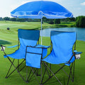 Outdoor Portable Folding Double Chair For Picnics