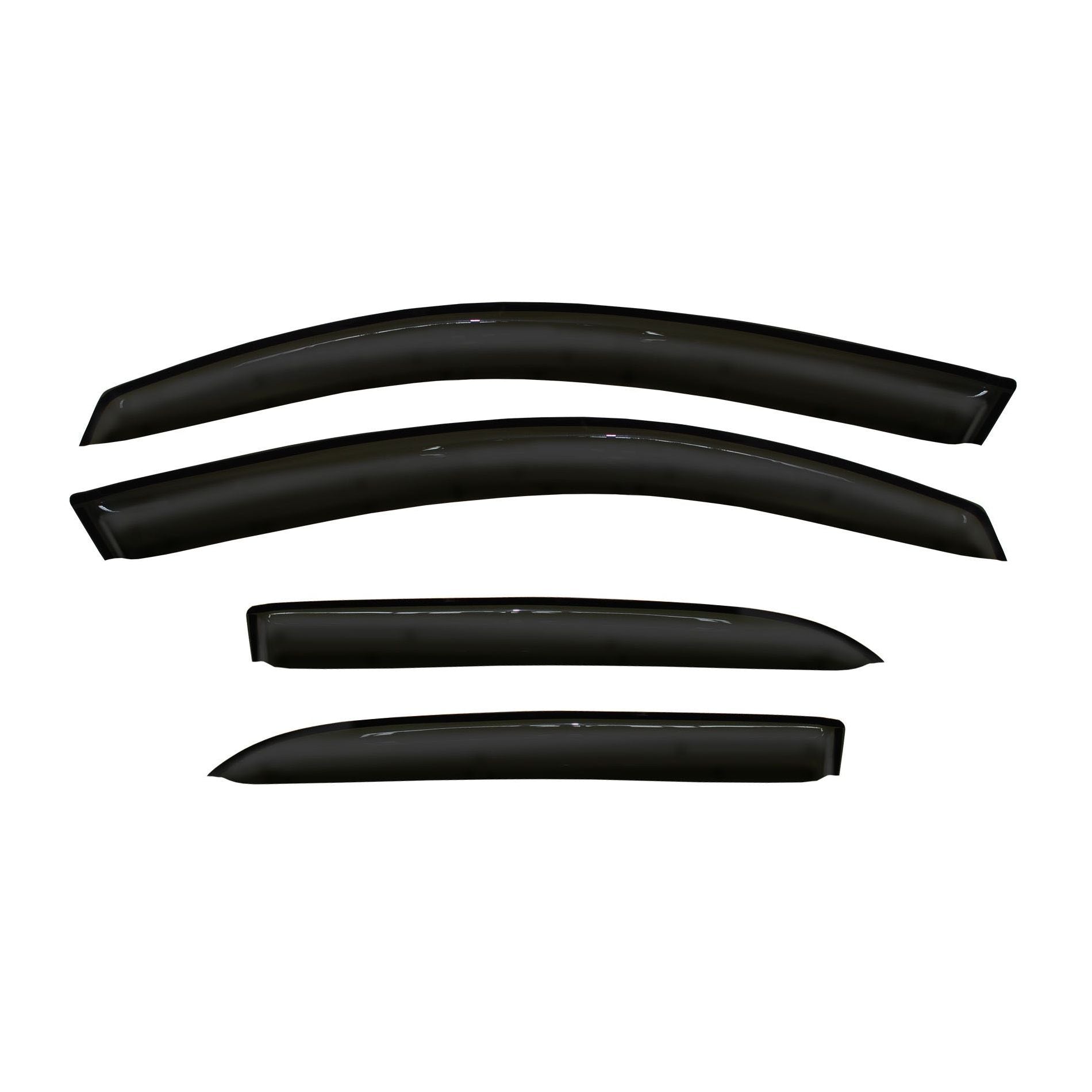 4pcs Out Channel Style Sun Rain Window Visors Visor For 94319