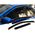 4pcs In Channel Style Sun Rain Window Visors Visor For 94329