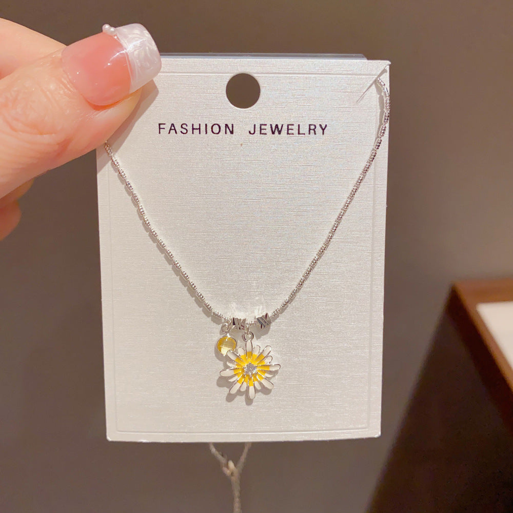 Fashionable And Versatile Thickened Silver Necklace