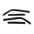 4pcs In Channel Style Sun Rain Window Visors Visor For 194242