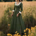 Vintage Renaissance Elegant Long Dress