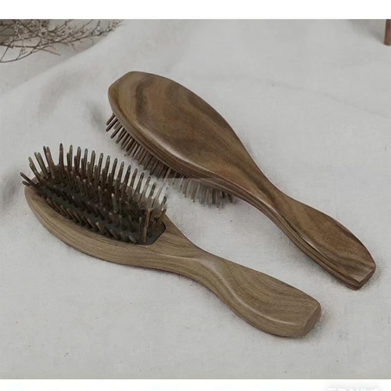 Natural Green Sandalwood Massage Comb, Hair Comb