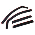 4pcs In Channel Style Sun Rain Window Visors Visor For 194858
