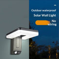 Solar Wall Lamp Outdoor Waterproof Human Body Feeling Foldable