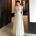 Backless V-neck Halter Dress For Women