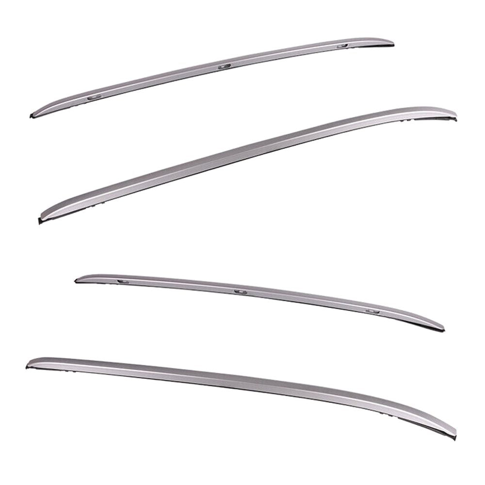 Fits 18-20 Toyota CH-R 4DR OE Style Roof Rack Side Rails Bar - Silver Aluminum