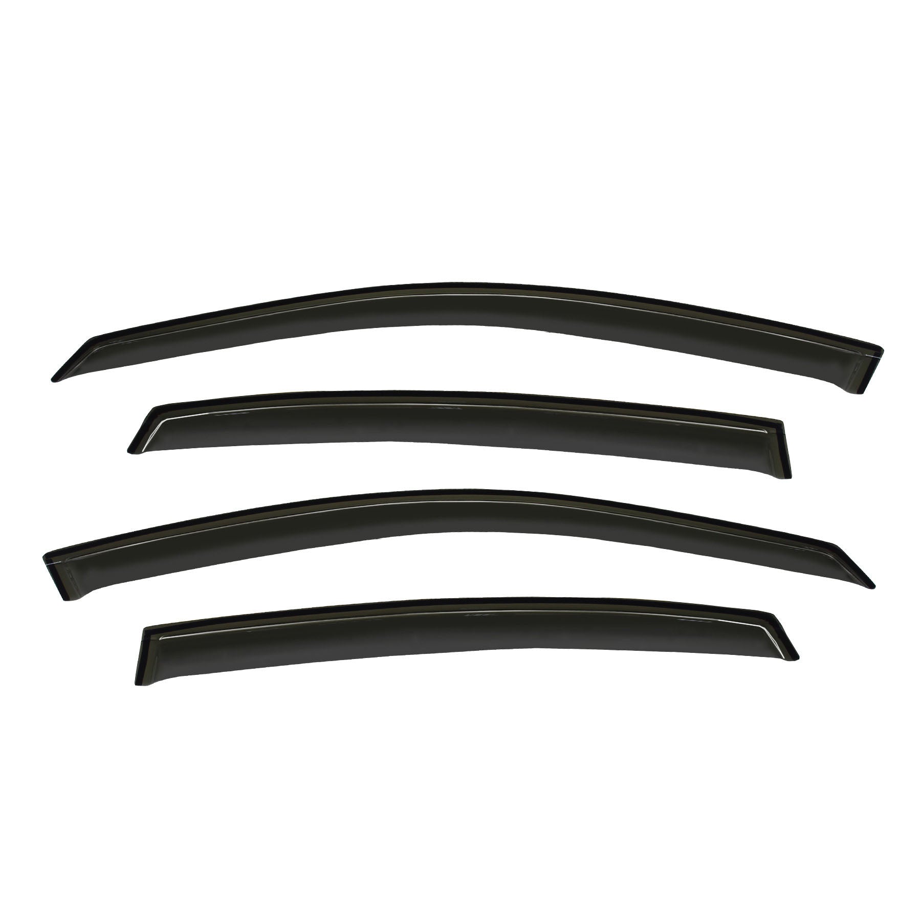 4pcs Out Channel Style Sun Rain Window Visors Visor For 94234