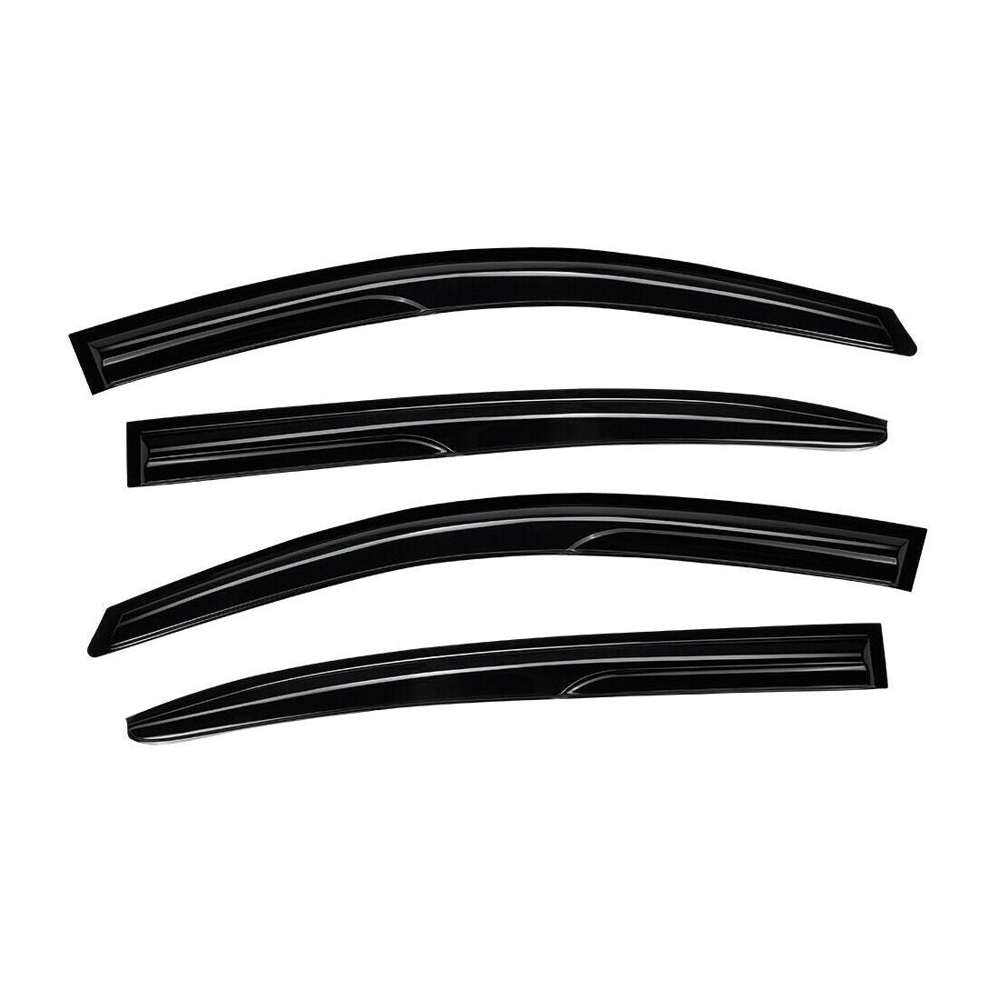 4pcs Out Channel Style Sun Rain Window Visors Visor For 794017