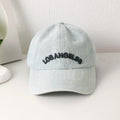 Men's And Women's Three-dimensional Letter Embroidery Design Retro Distressed Texture Baseball Cap For Daily Commuting, Street Outings, Trendy Hat