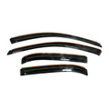 4pcs In Channel Style Sun Rain Window Visors Visor For 194861