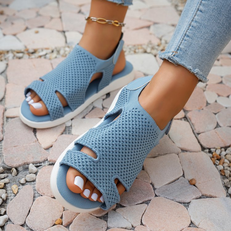 Summer Ladies Sandals Plus Size Breathable