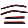 4pcs Out Channel Style Sun Rain Window Visors Visor For 94267