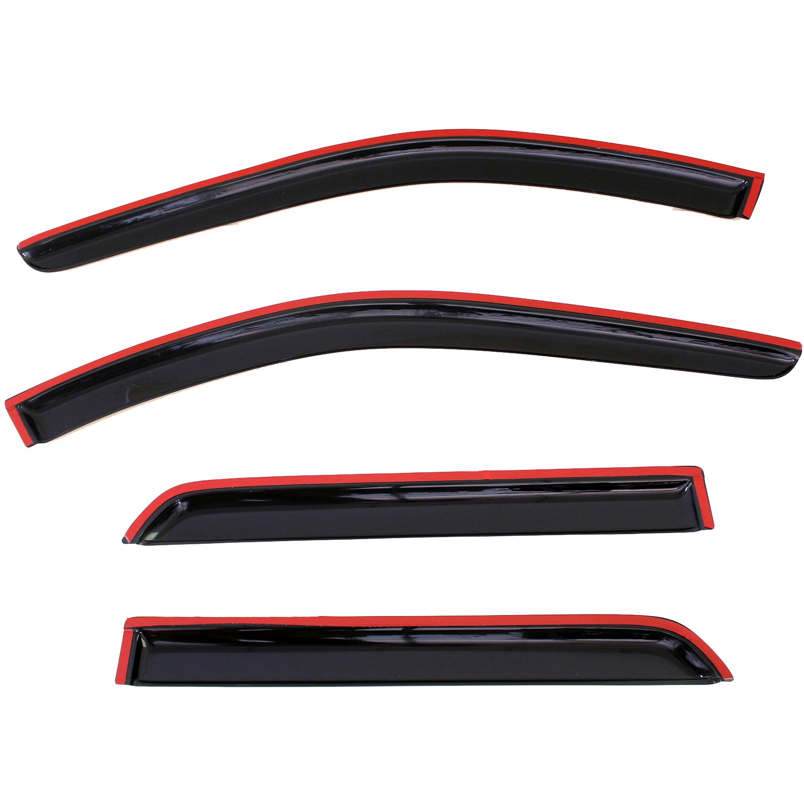 4pcs Out Channel Style Sun Rain Window Visors Visor For 94267