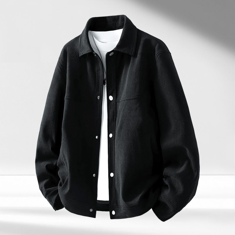 Mens American-Style Retro Lapel Jacket