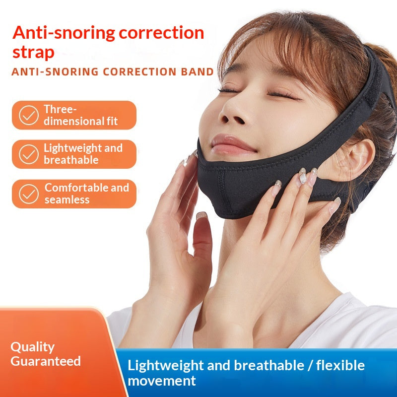 Triangular Anti-snoring Strap, Mouth-breathing Corrector, Prevents Jaw Dislocation