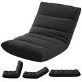 Adjustable Floor Chair With Memory Foam, Folding Gaming Chair And Sleeper Bed