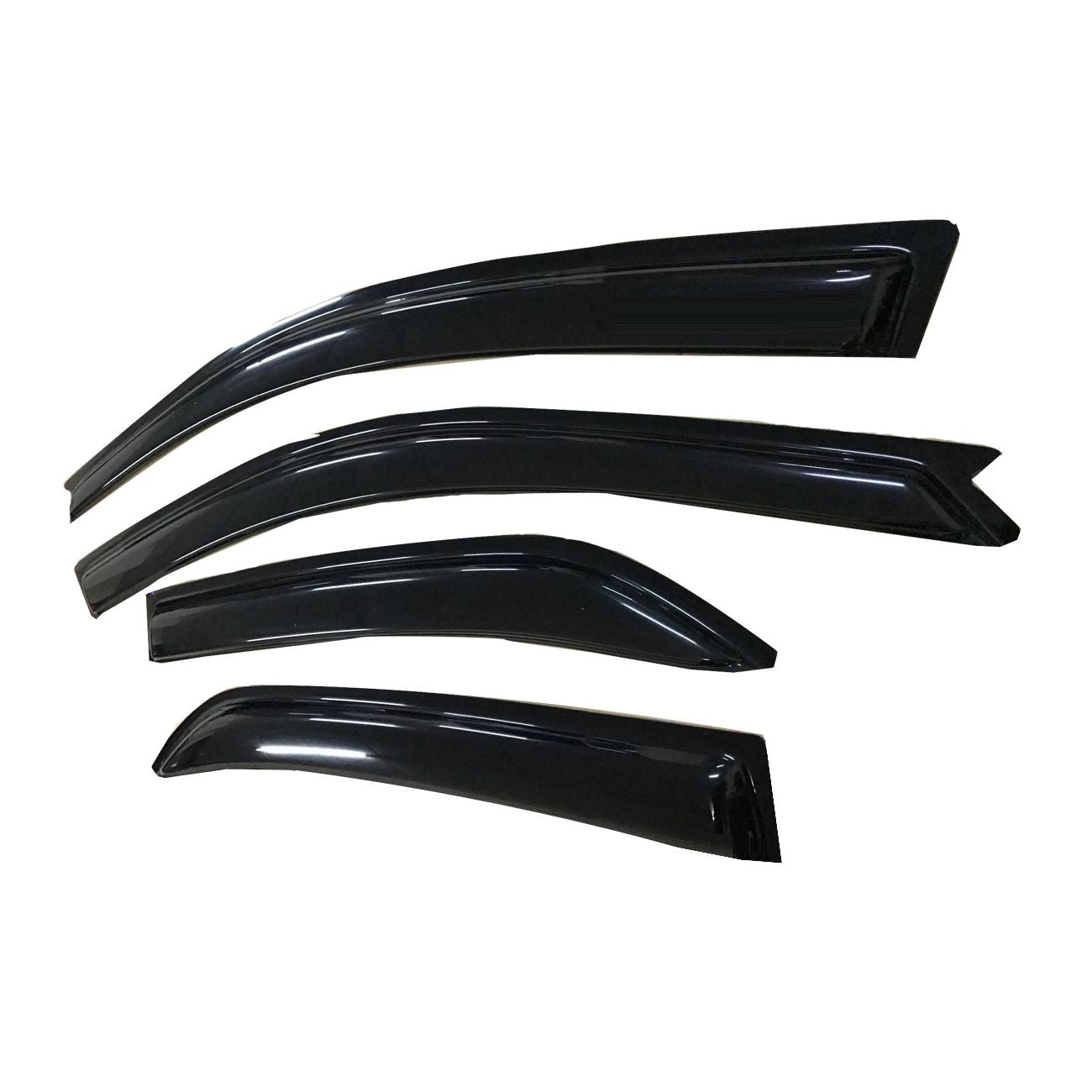 4pcs Out Channel Style Sun Rain Window Visors Visor For 94229