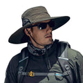 Men Wide Brim Summer Bucket Hat Waterproof Fishing Cap Fishing Hat