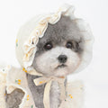 Spring Pet Cherry Print Hat Dog Cap