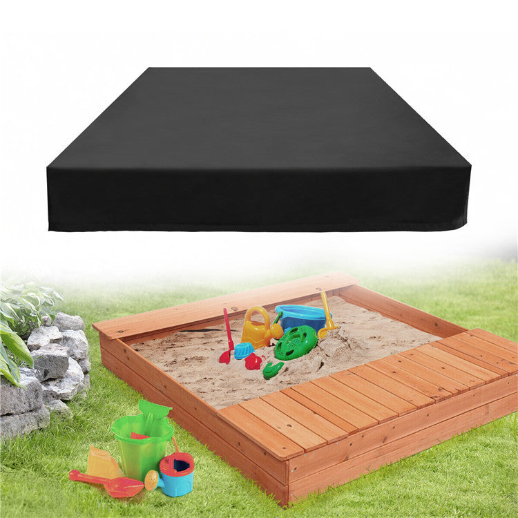 Square Garden Oxford Sandbox Sandpit Dust Cover with Drawstring