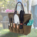 Garden Tools Tote 8 Pockets Storage Organizer Bag