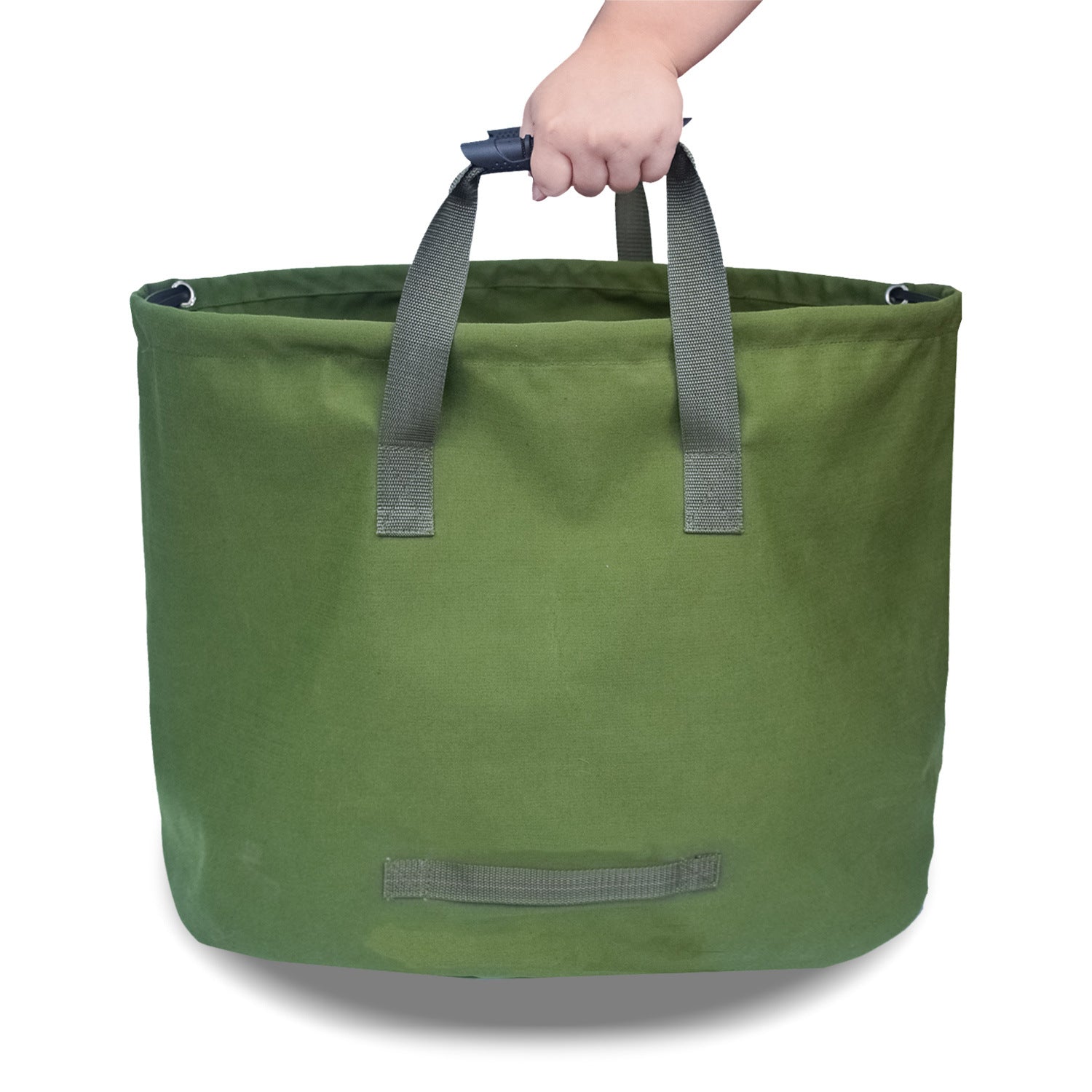 10Pcs Canvas Yard Waste Bag Garden Leaf Waste Sack