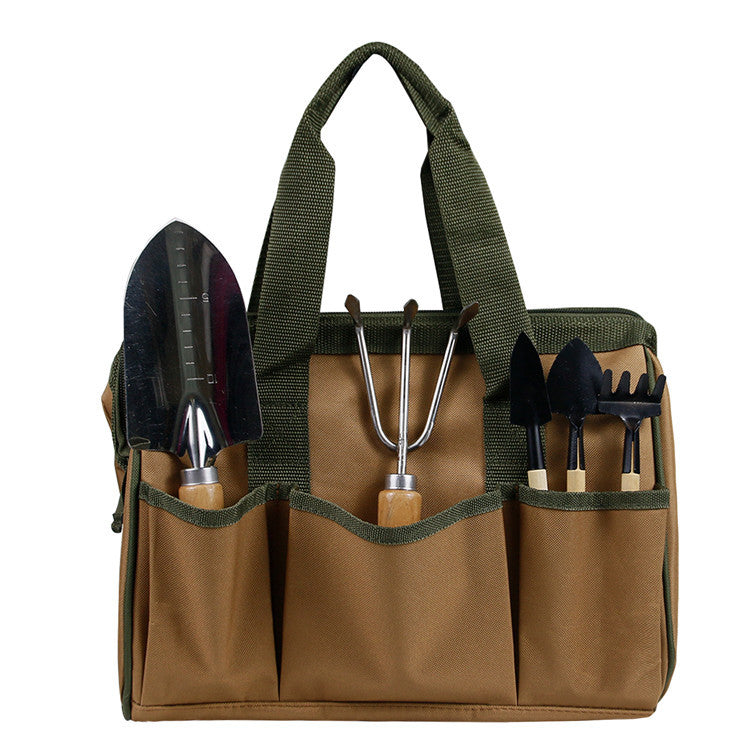 Oxford Cloth Garden Tool Bag Organizer Handbag