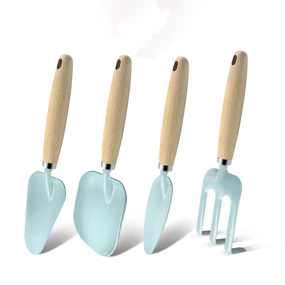 4Pcs Kids Garden Tool Set Shovel Rake Hand Tool Kit
