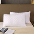 Home Hotel White Soft Waterproof Pillowcase Pillow Cover