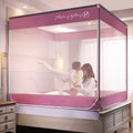 Baby Drop-Resistant Square Top Bed Mosquito Net