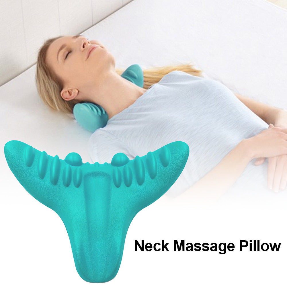 Neck Massager Relaxation Pillow Portable Gravity Acupressure Massage Pillow