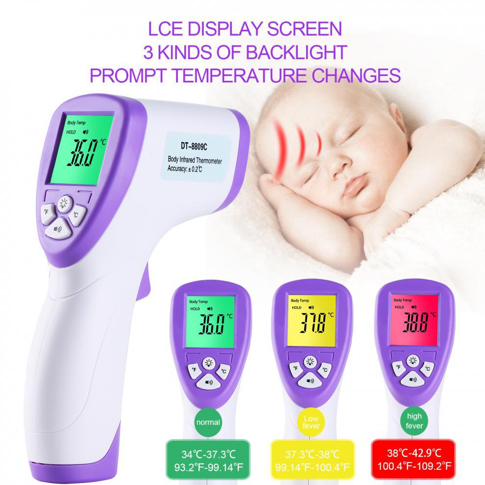 Non Contact Digital Infrared Thermometer Baby Forehead Thermometers