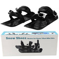 Outdoor Sports Ultra-thin Mini Ski Skates Snow Ski Shoes