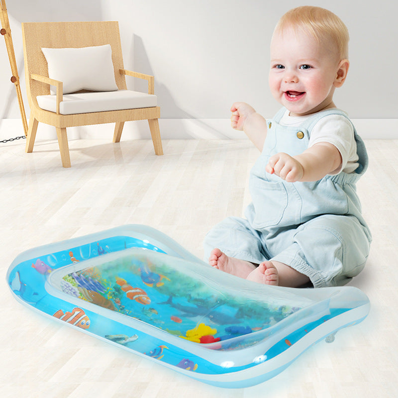 Kids Summer PVC Inflatable Toy Water Pad Crawling Water Pad