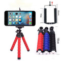 Mini Sponge Tripod For Phone 360 Degree Lazy Octopus Holder Clip