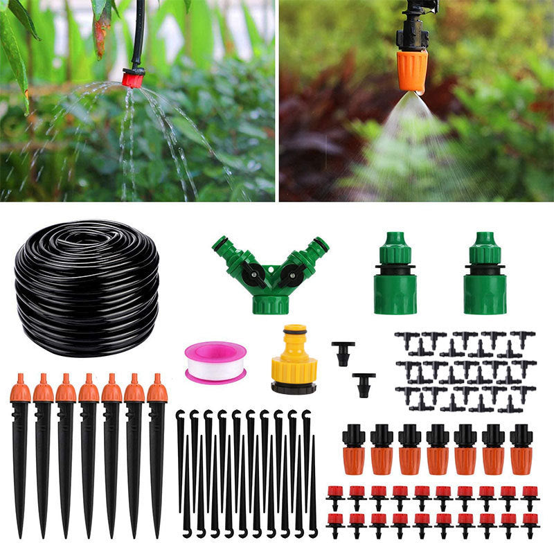 Drip Irrigation System Watering Garden Automatic Kit Dripper Attachment Potted Tools