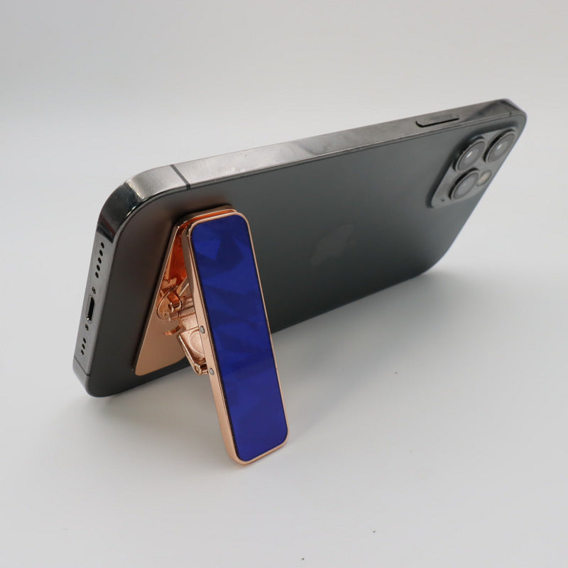 Universal Metal Phone Stand 360 Rotate Adjustable Mini Folding Desk Mount Holder