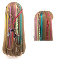Wig Women's Color Hair Extensions Highlight One-piece Children's Hair Clip