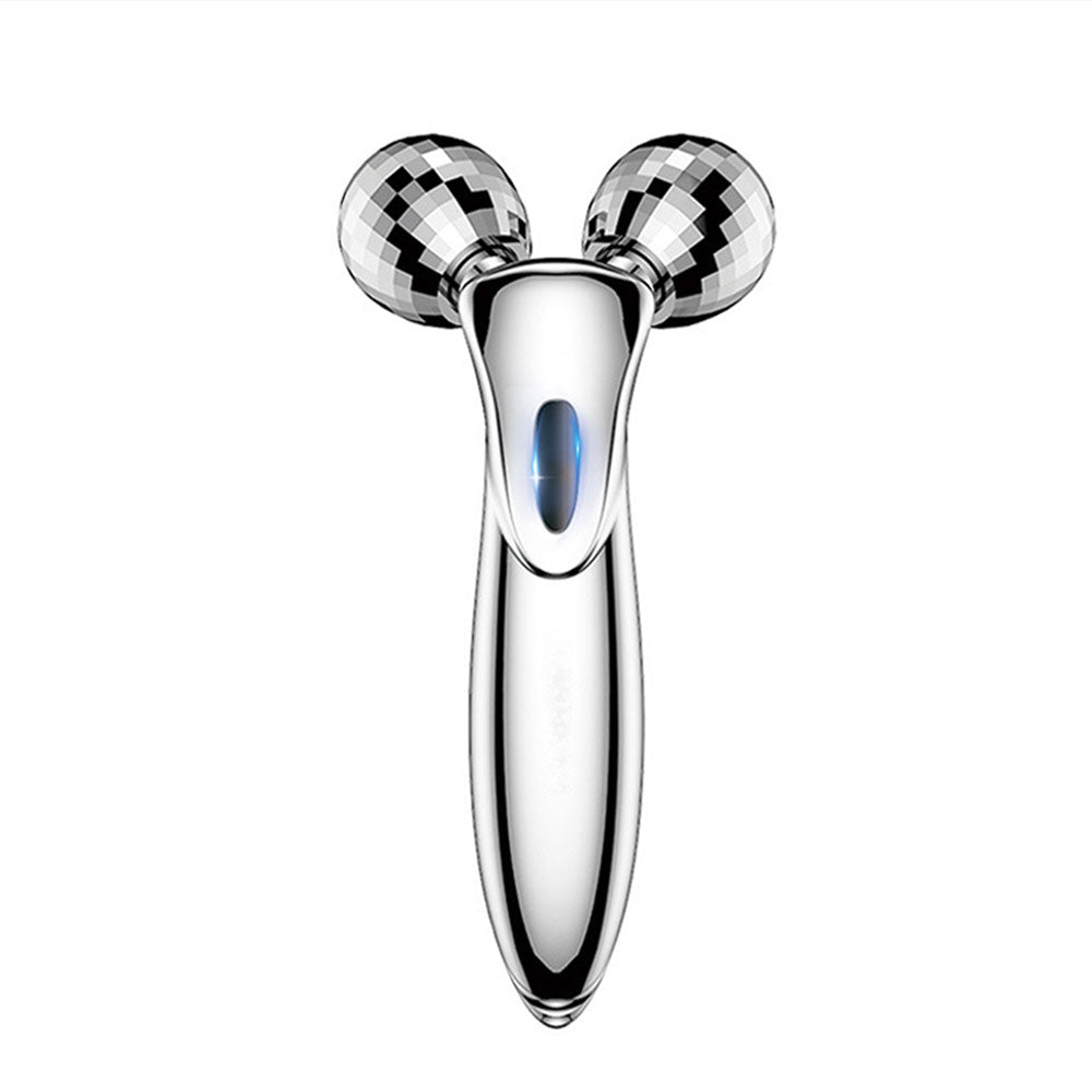 Microcurrent 3D Massage Y Shape Roller 360 Rotate Instrument Beauty Tool